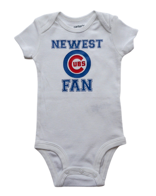 Newest Cubs Fan Short Sleeve Onesie