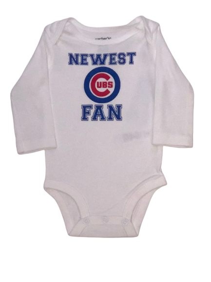 Newest Cubs Fan Long Sleeve Onesie