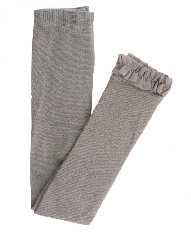 Gray Footless Tights 
