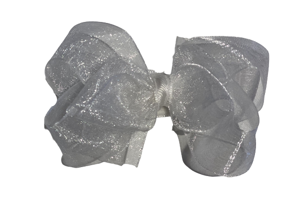 Stage 3 Sheer Bow , Color: White