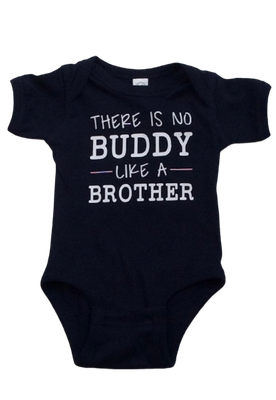 No Buddy Like a Brother Onesie Short Sleeve 