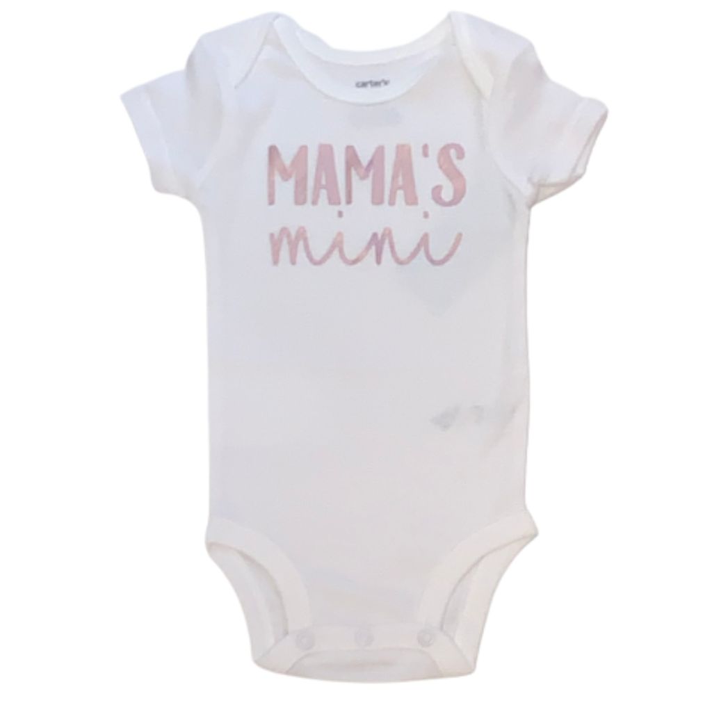 Mama's Mini Short Sleeve Onesie 