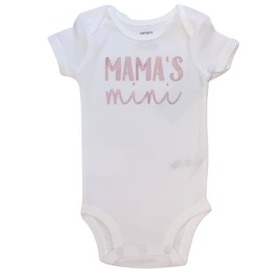 Mama's Mini Short Sleeve Onesie 