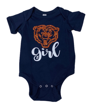 Bears Girl Short Sleeve Onesie