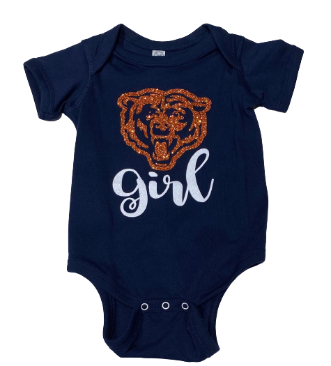 Bears Girl Short Sleeve Onesie
