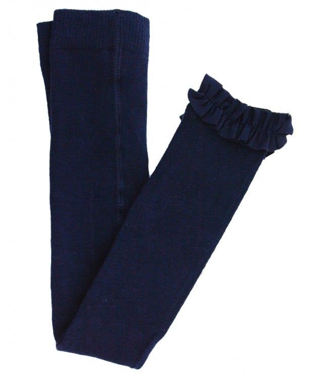 Navy Footless Tights 