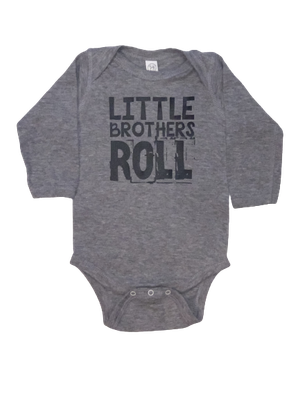 Little Brother Roll Long Sleeve Onesie 