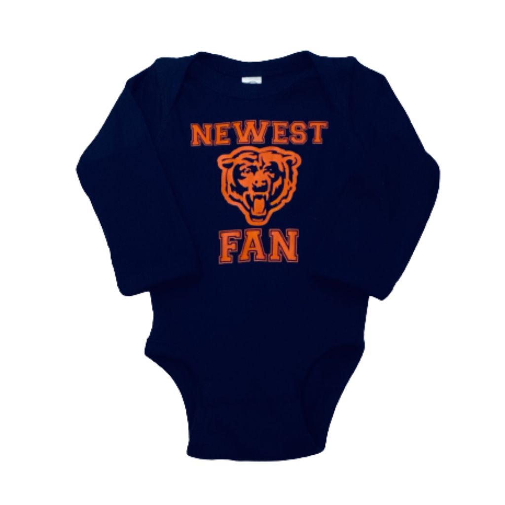 Newest Bears Fan Long Sleeve Onesie