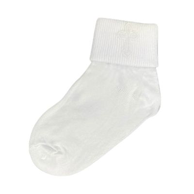 Christening Socks with Cross
