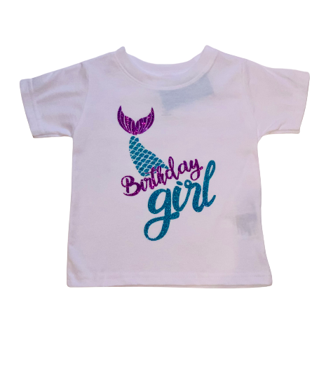 Mermaid Birthday Girl 