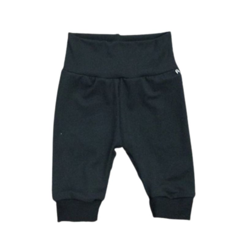 Solid Black Baby Joggers