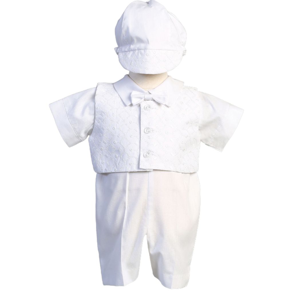 Theo Christening Romper 