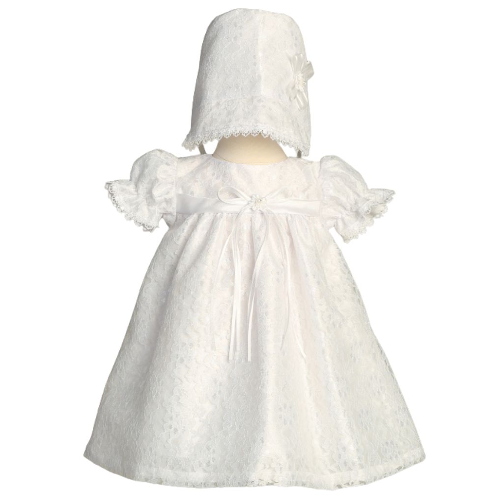 Melissa White Christening Gown
