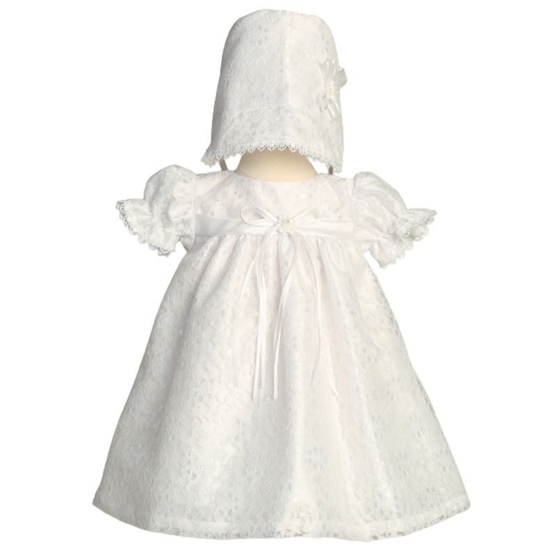 Melissa White Christening Gown