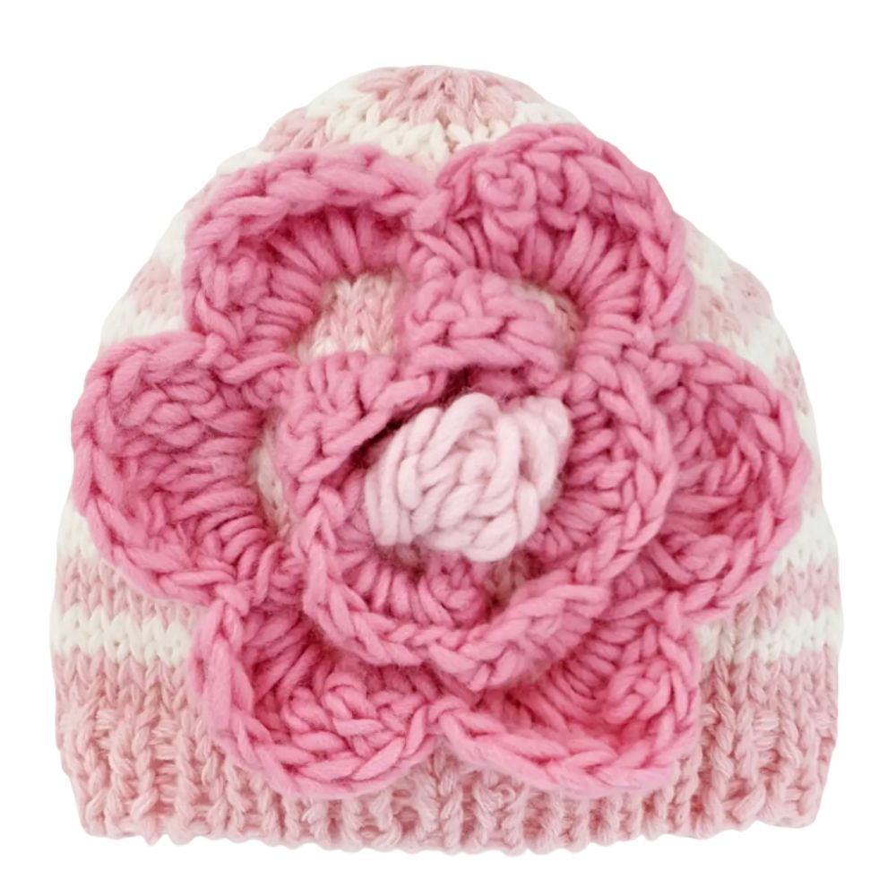 Parfait Pink Ziggy Beanie Hat