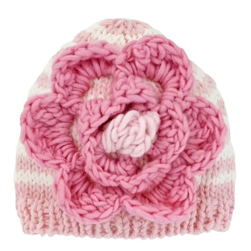 Parfait Pink Ziggy Beanie Hat