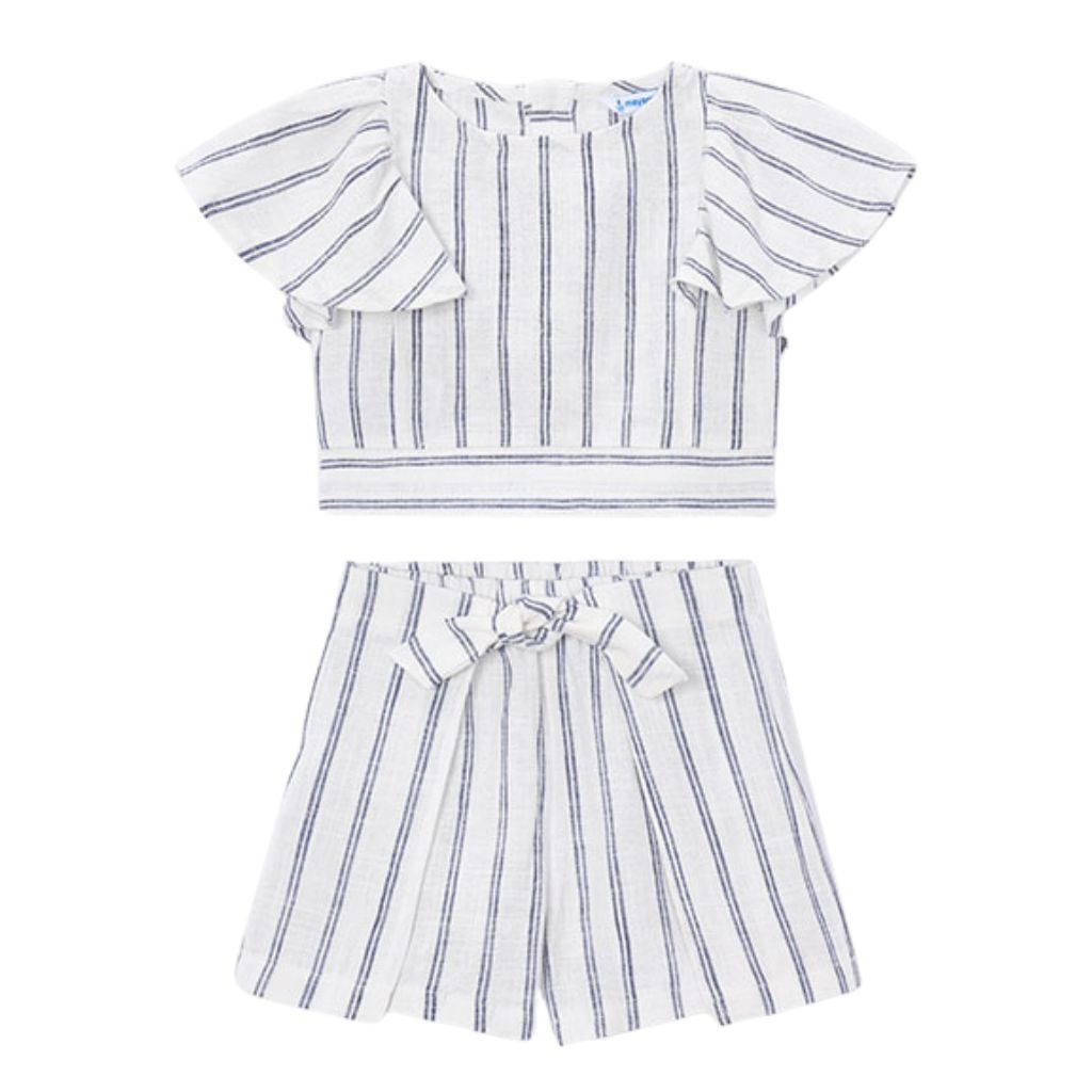 Striped Skirt Set
