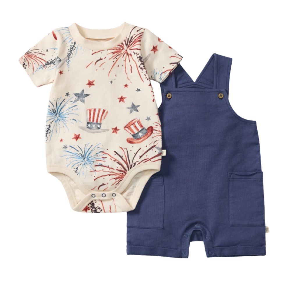 Uncle Sam Baby Boy Romper &amp; Bodysuit