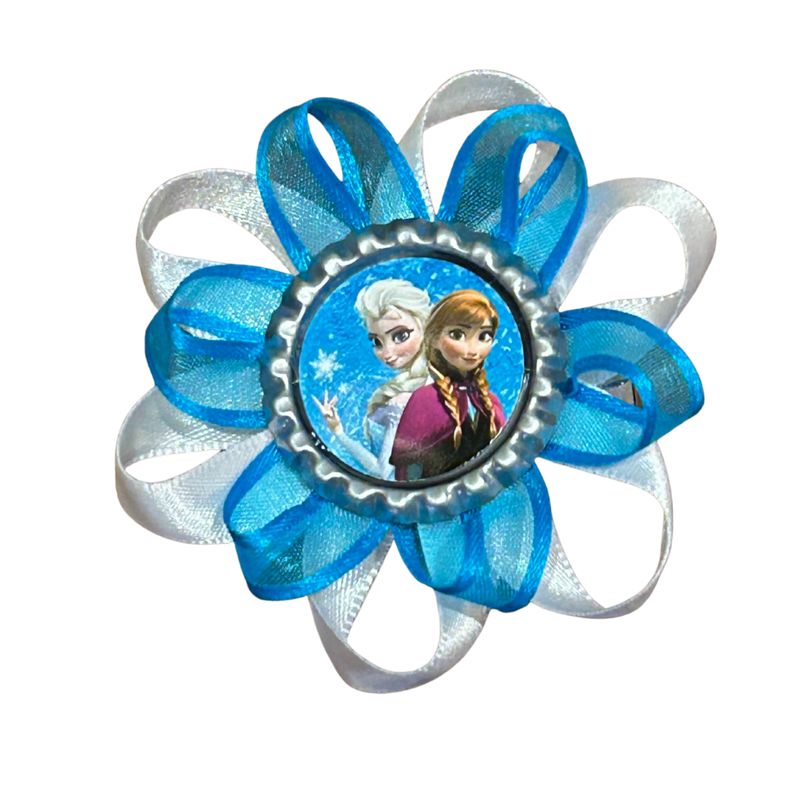 Anna and Elsa Ribbon Bow