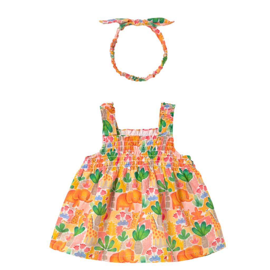 Jungle Dress with Headband
