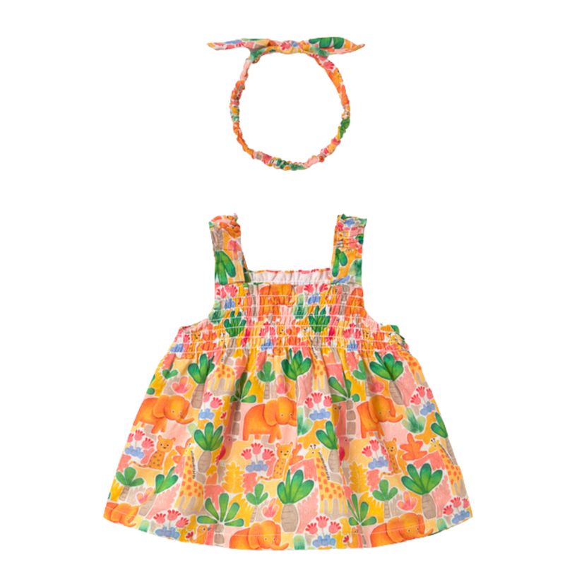 Jungle Dress with Headband