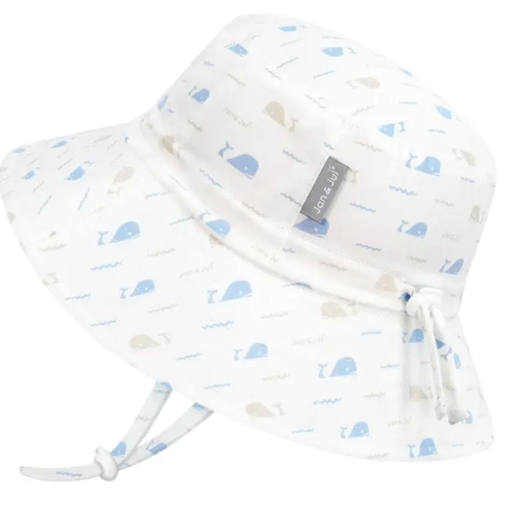 Whale Tales Cotton Bucket Hat