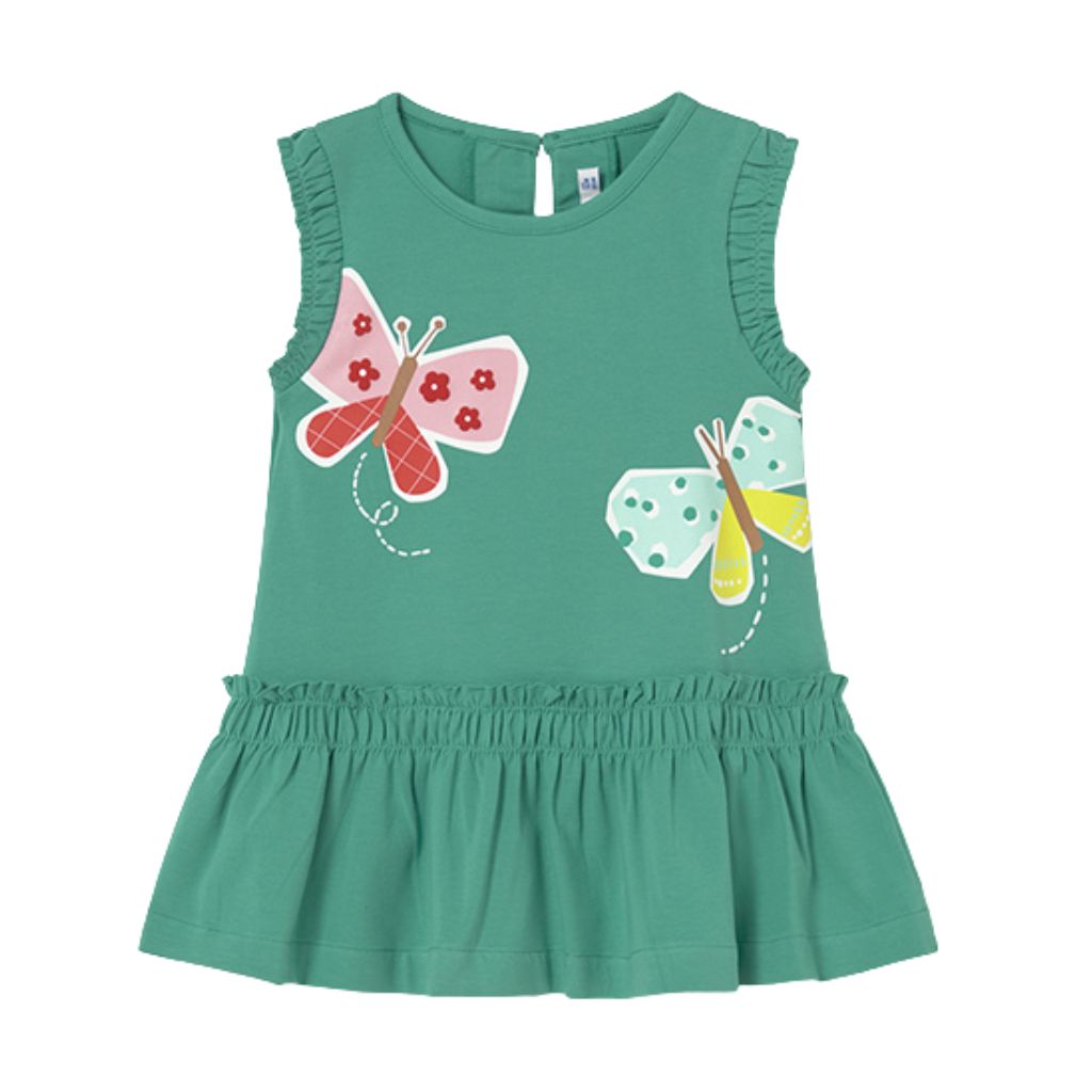 Emerald Butterfly Dress