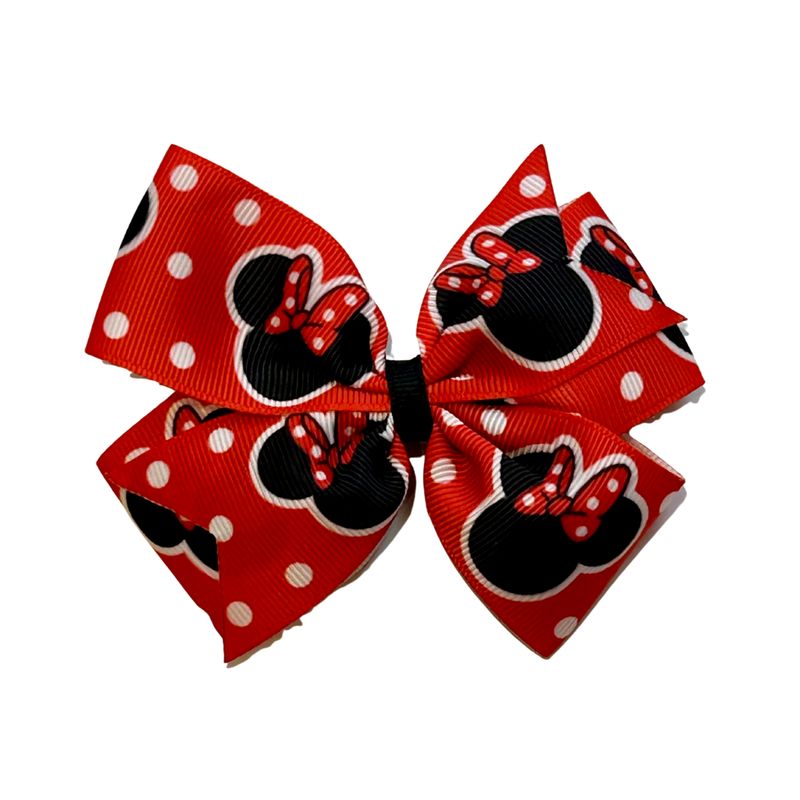 Minnie Mouse Large Pinwheel Bow Red