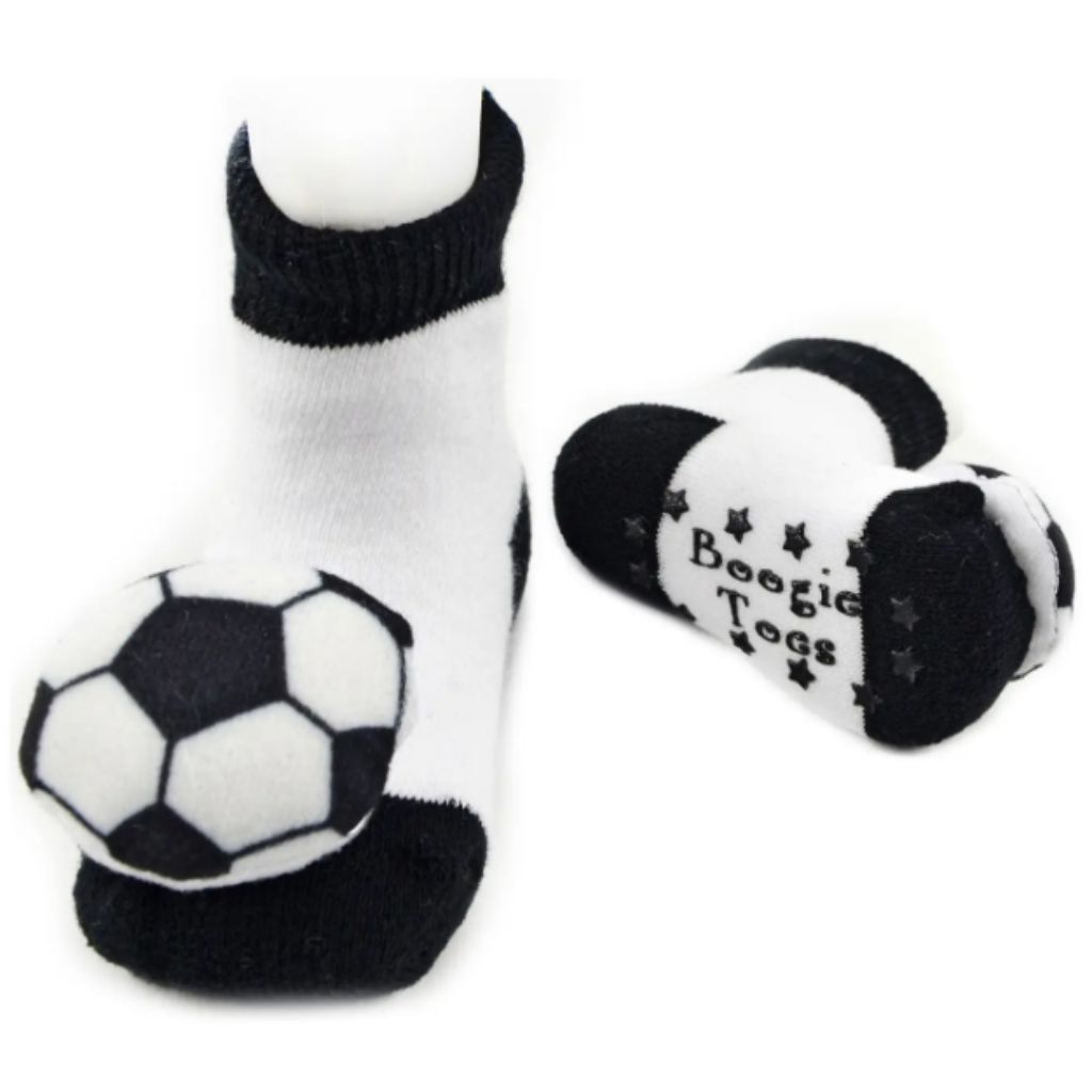 Soccer Rattle Socks 0-12m