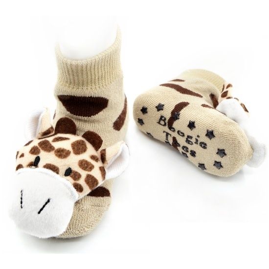 Giraffe Rattle Socks 0-12m