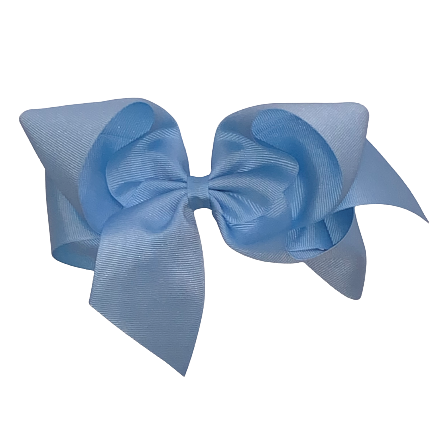 Blue Giant (7in) Grosgrain Bow