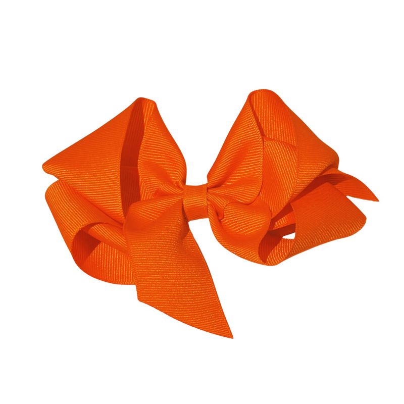 Torrid Orange Big (5in) Grosgrain Bow