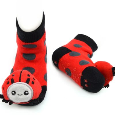 Ladybug Rattle Sock 0-12m