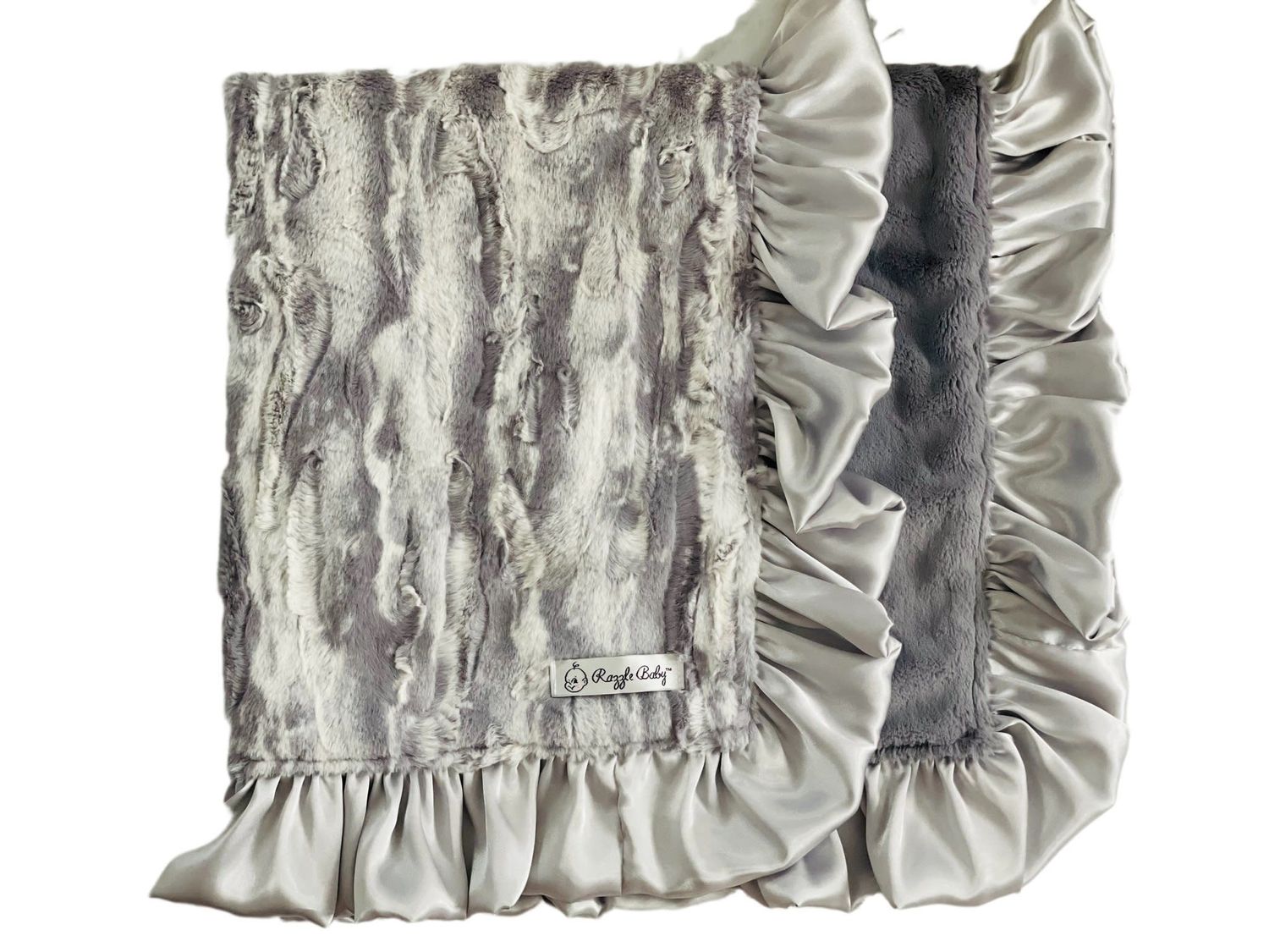Steel Jupiter Double Plush Blanket