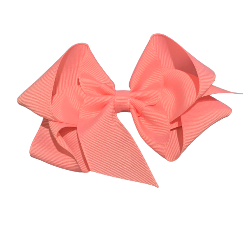 Pink Big (5in) Grosgrain Bow