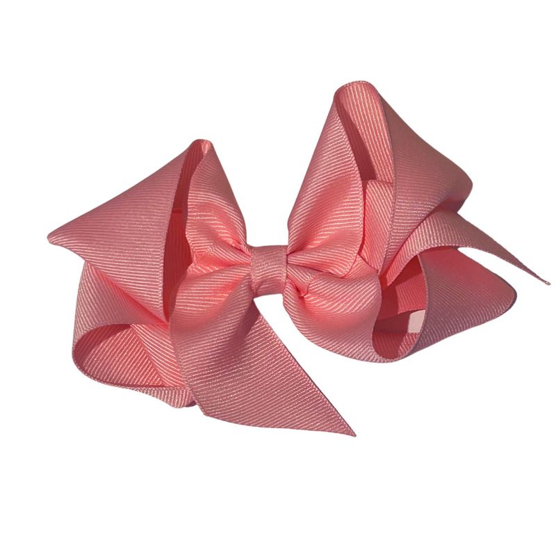 Pink Big (5in) Grosgrain Bow