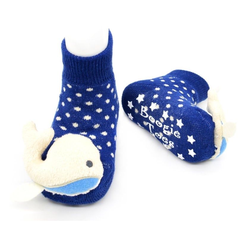 Baby Whale Rattle Sock 0-12m