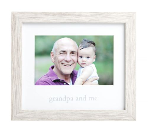 Rustic Grandpa and Me Frame