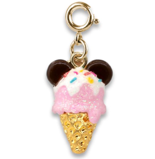 Gold Mickey Ice Cream Charm Gold Mickey Ice Cream Charm