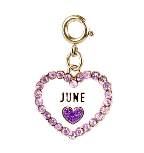 Gold June Birthstone Charm