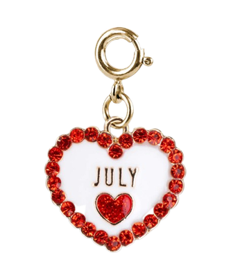 Gold July Birthstone Charm