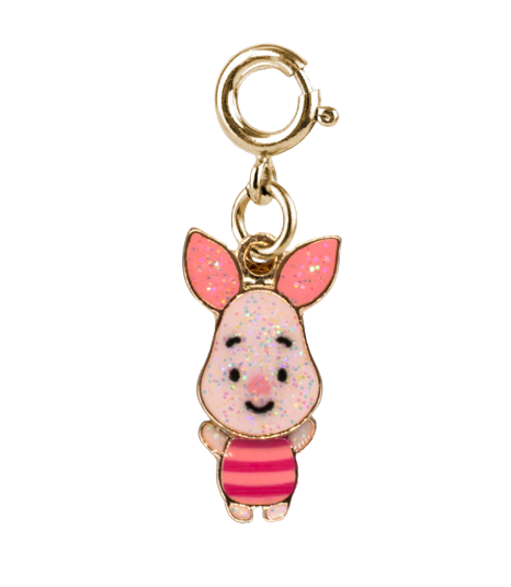 Gold Swivel Piglet Charm