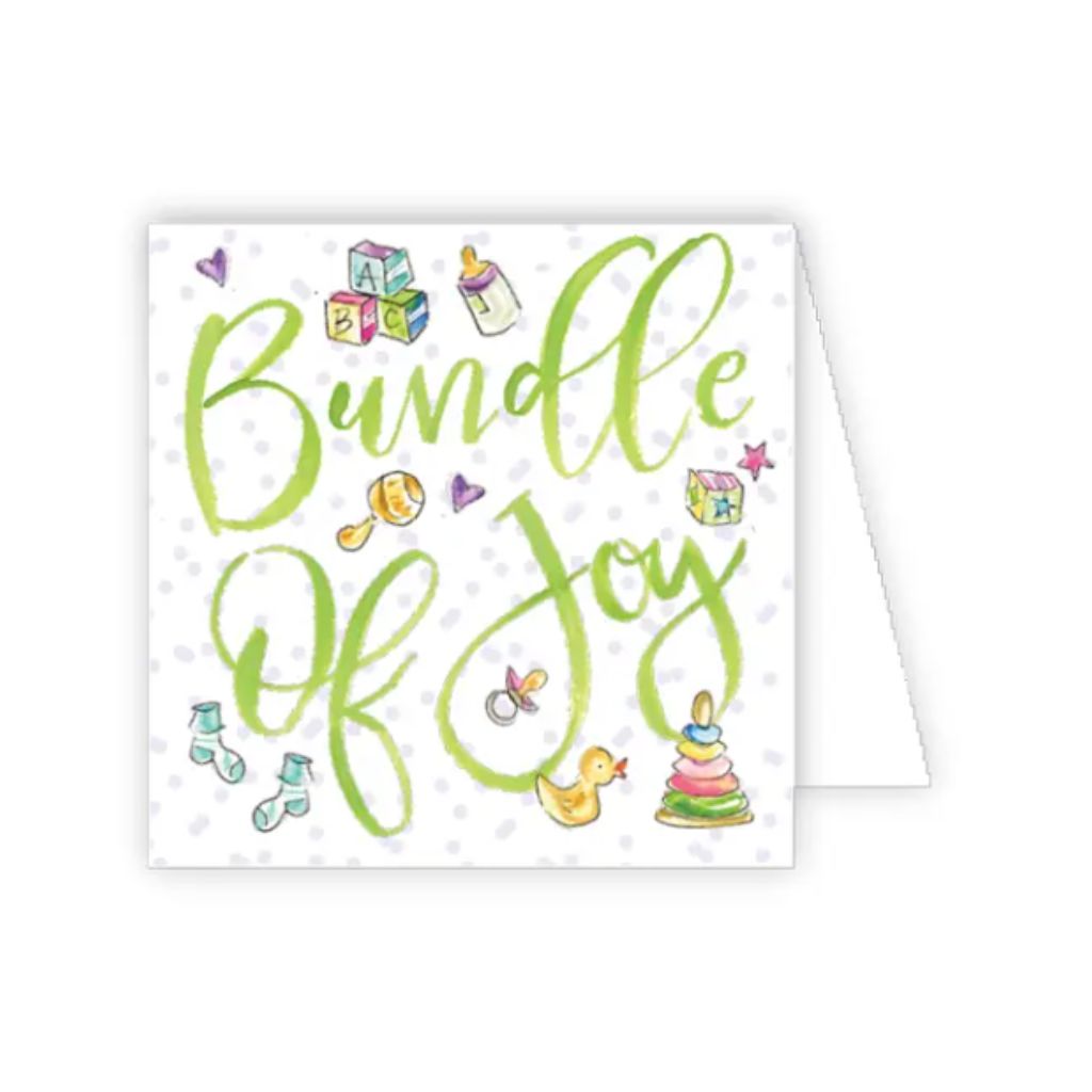 Bundle Of Joy Baby Icons Card
