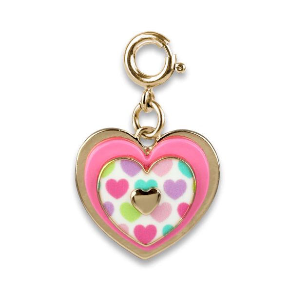 Layered Heart Charm