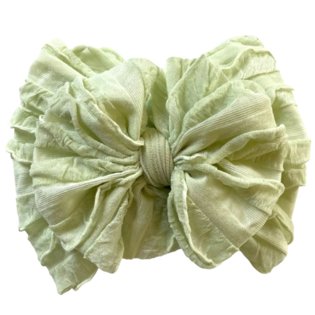 Honeydew Ruffled Headband