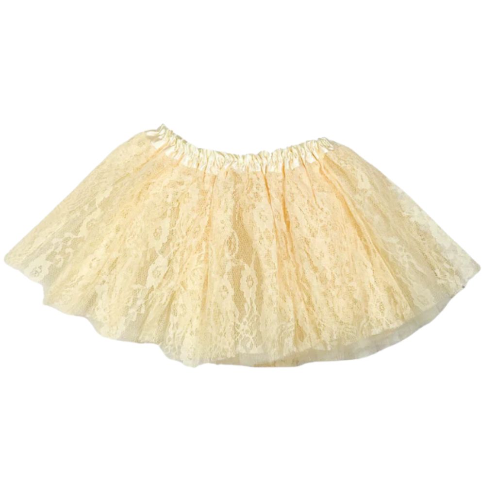 Toddler Ivory Lace Tutu