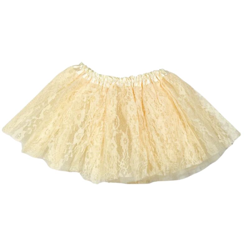 Toddler Ivory Lace Tutu