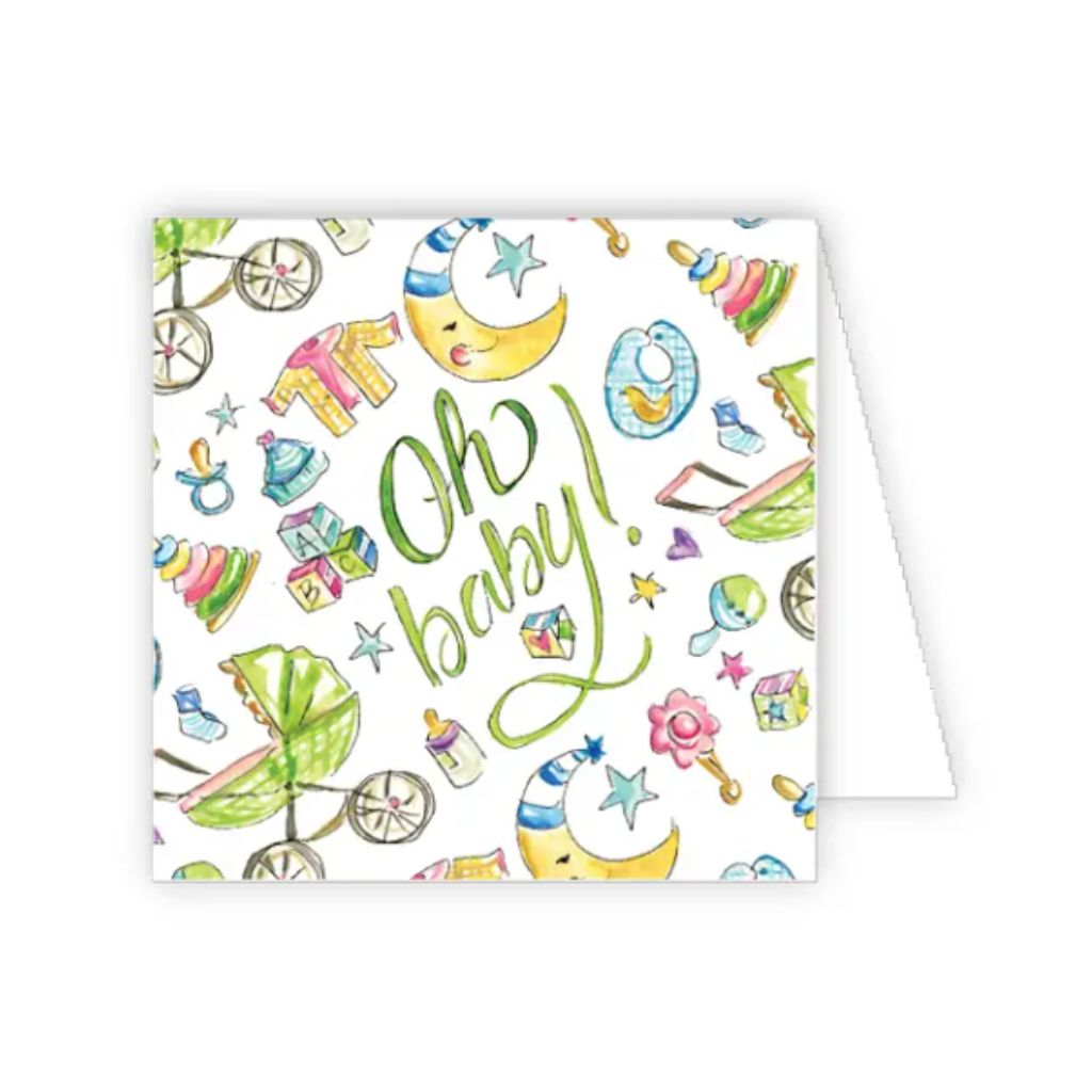 Oh Baby! Baby Icons Green Card