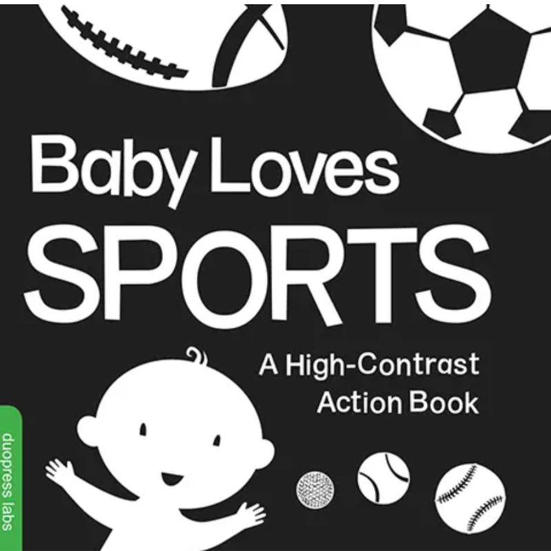 Baby Loves Sports High Contrast Book