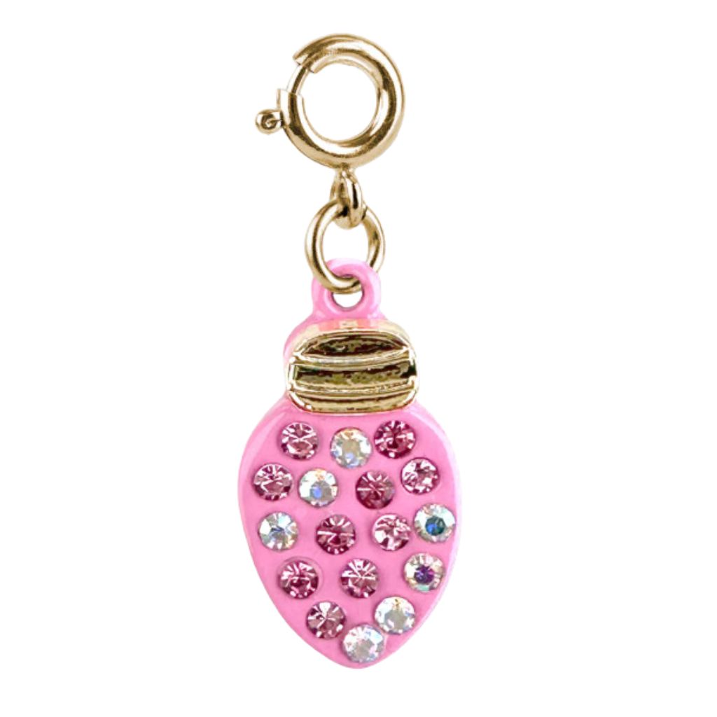 Gold Christmas Light Charm